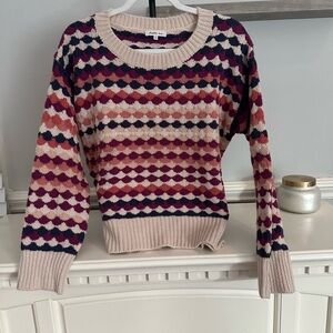 Another Love Multicolor Patterned Women's Sweater